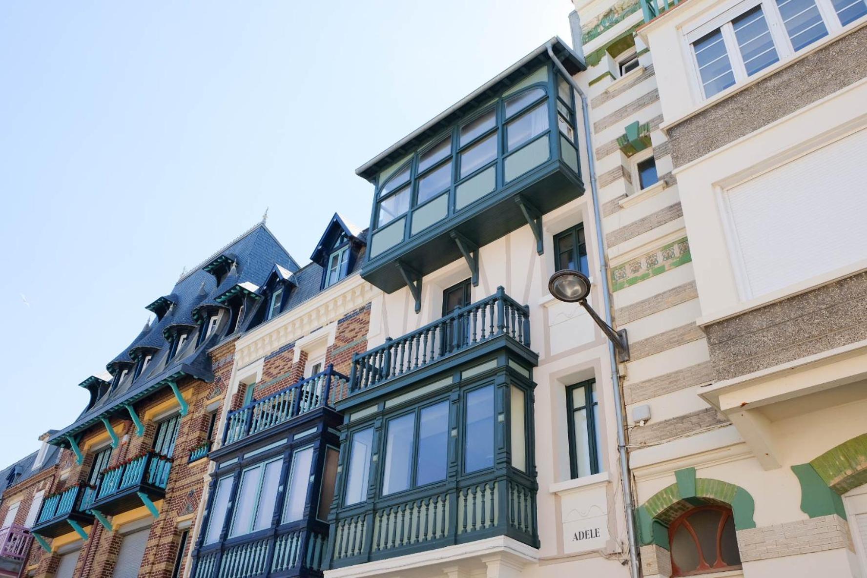 Villa Adele, Bow-Window Vue Mer - Appt 02 Мер-ле-Бен Екстер'єр фото